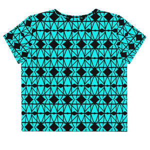 AKA Illusion Crop Tee