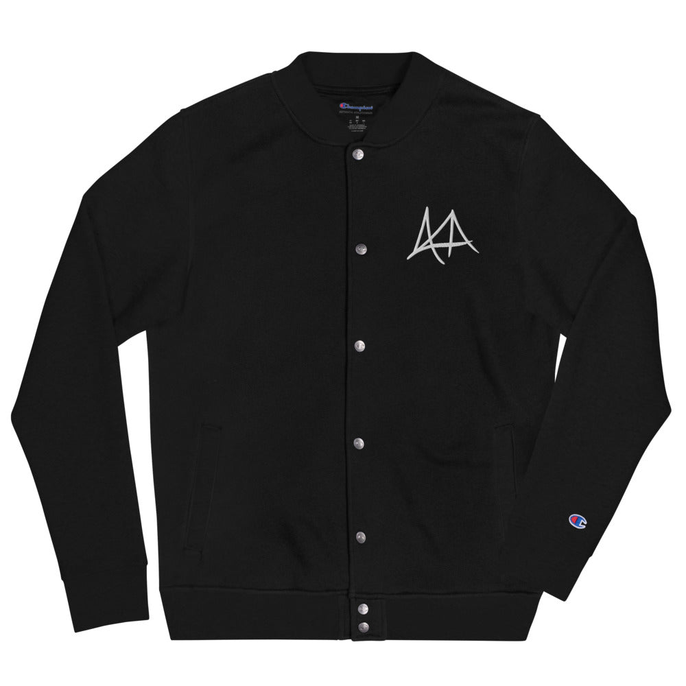 AKA X Champion Embroidered Bomber Jacket
