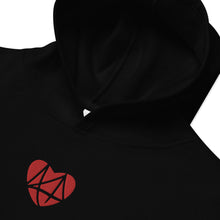 Load image into Gallery viewer, AKA Hearts Kids Fleece Hoodie