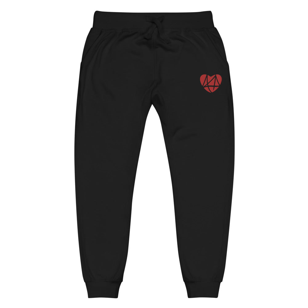 AKA Hearts Fleece Sweatpants