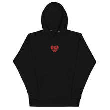 Load image into Gallery viewer, AKA Hearts Unisex Hoodie